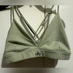 Alo Splendor Bra- Limestone